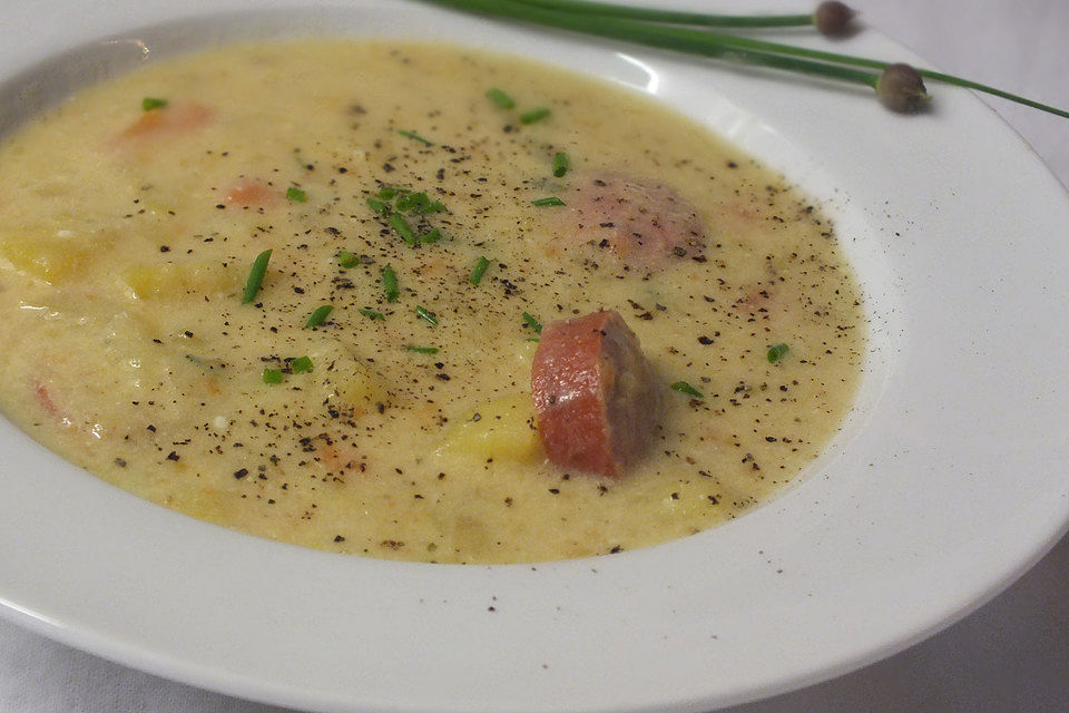 Superleckere Kartoffelsuppe