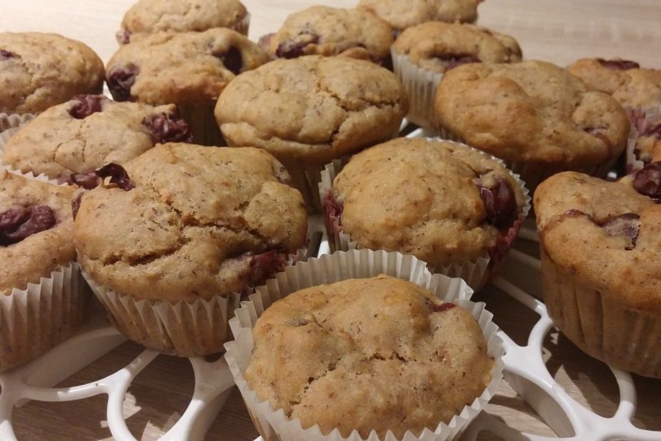 Fluffige vegane Muffins