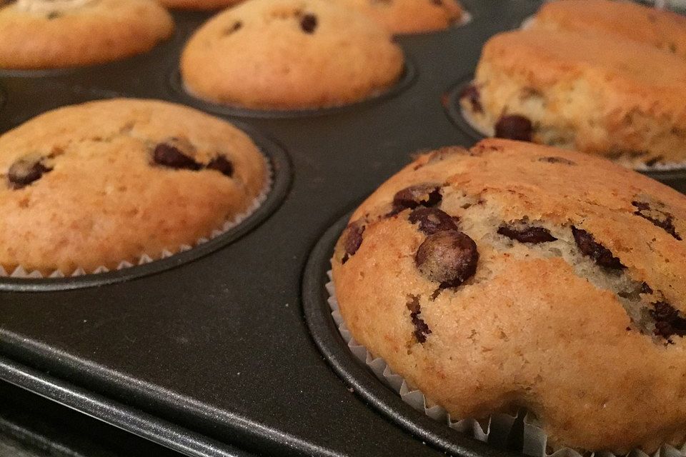 Fluffige vegane Muffins