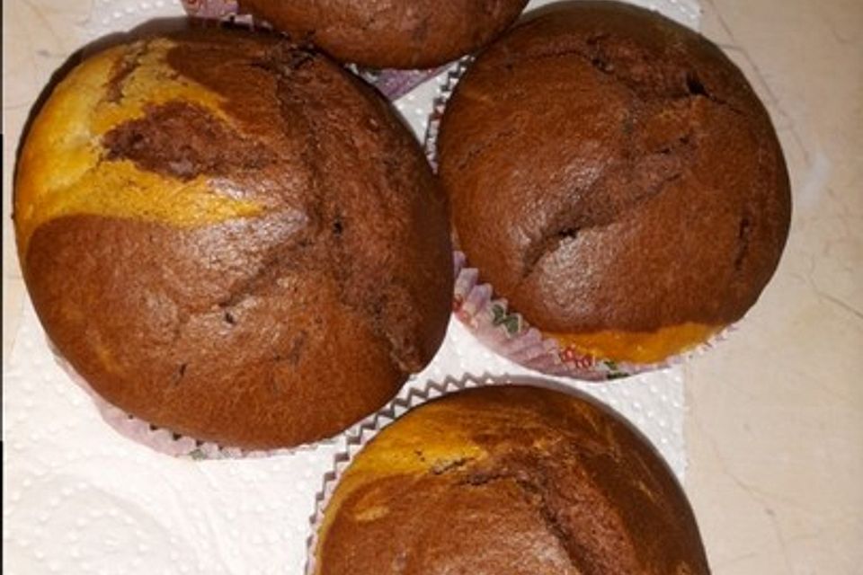 Fluffige vegane Muffins