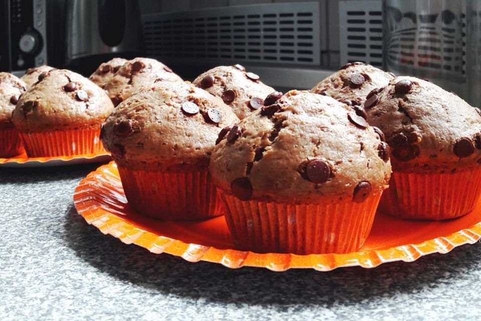 Fluffige vegane Muffins