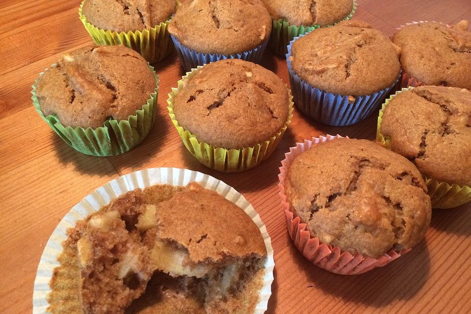 Fluffige vegane Muffins