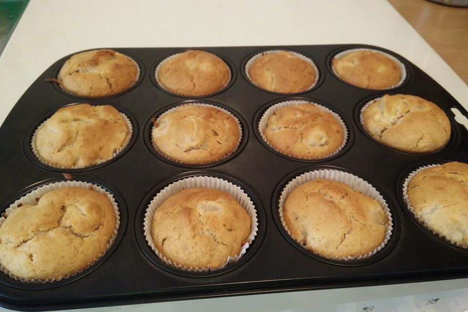 Fluffige vegane Muffins