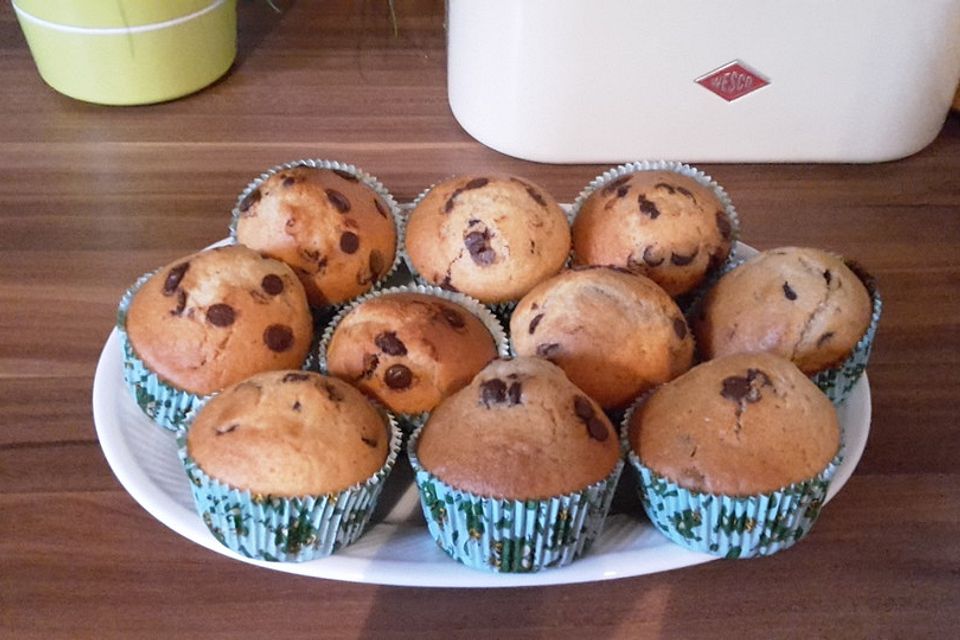 Fluffige vegane Muffins