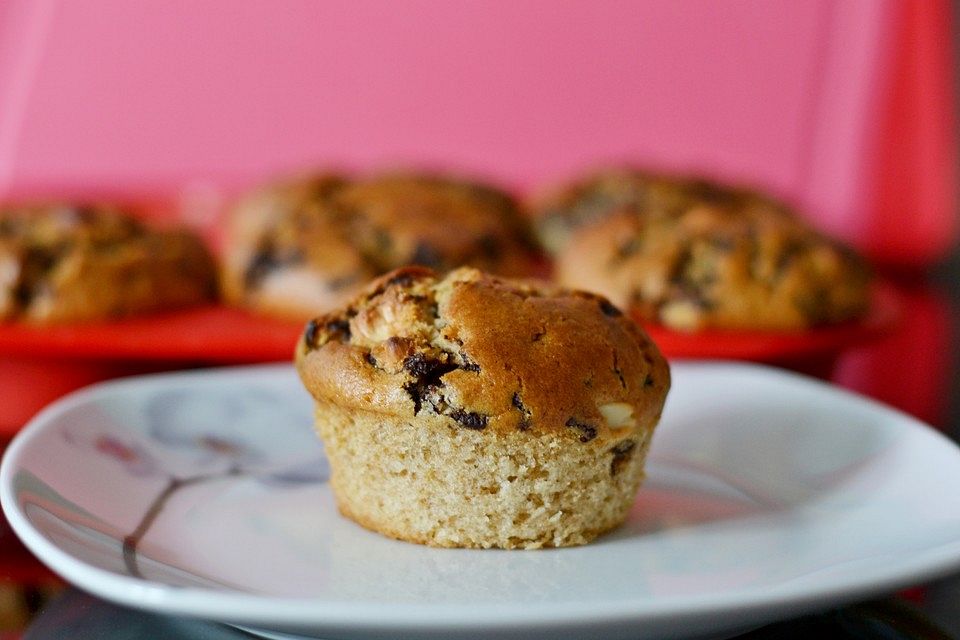 Fluffige vegane Muffins