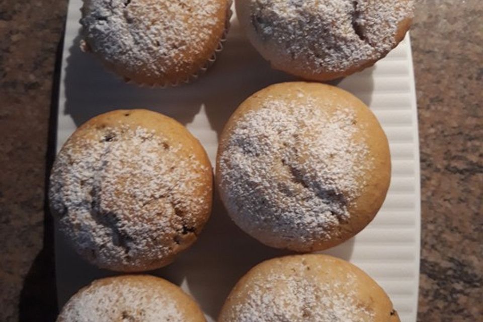 Fluffige vegane Muffins