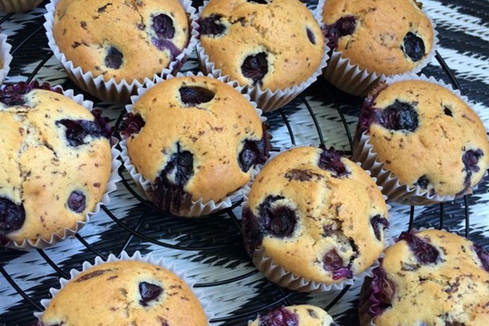 Fluffige vegane Muffins