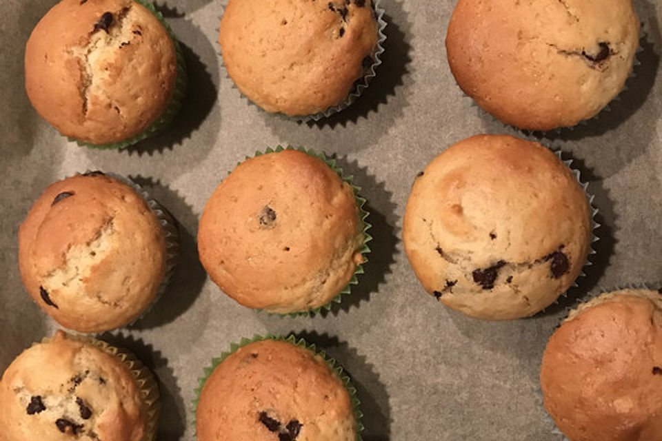 Fluffige vegane Muffins