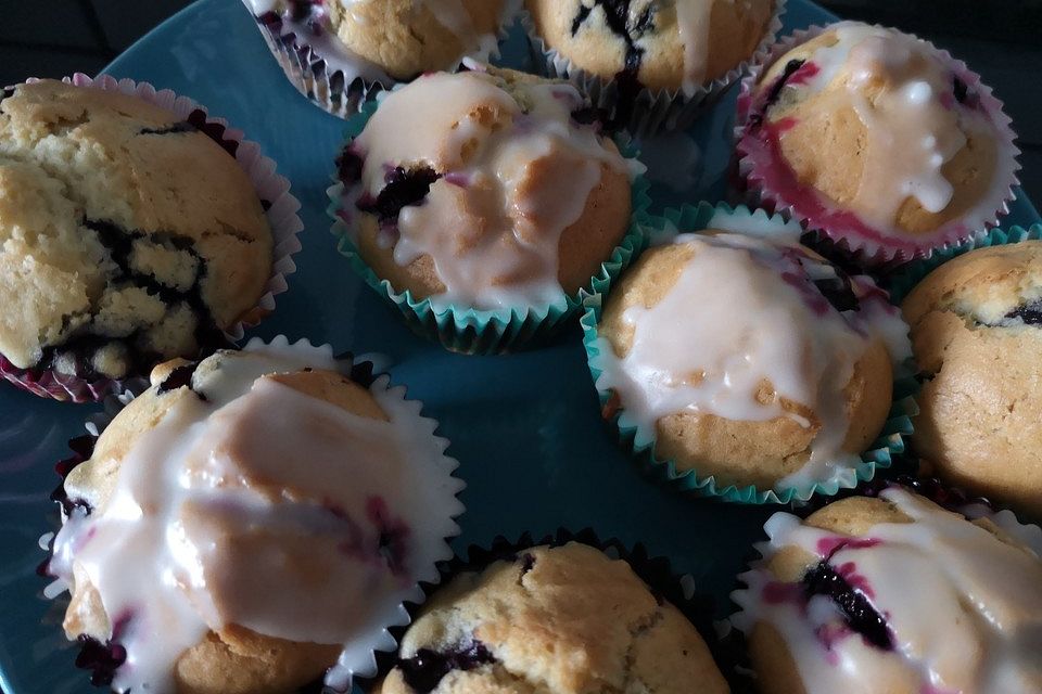 Fluffige vegane Muffins