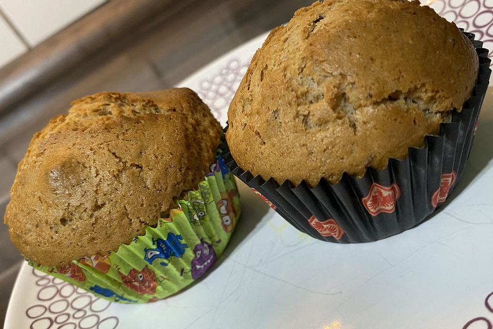 Fluffige vegane Muffins