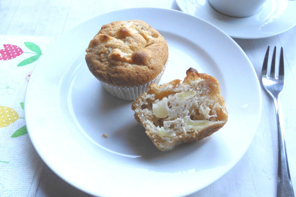 Fluffige vegane Muffins