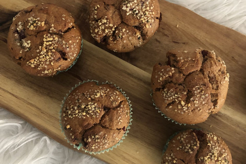 Fluffige vegane Muffins