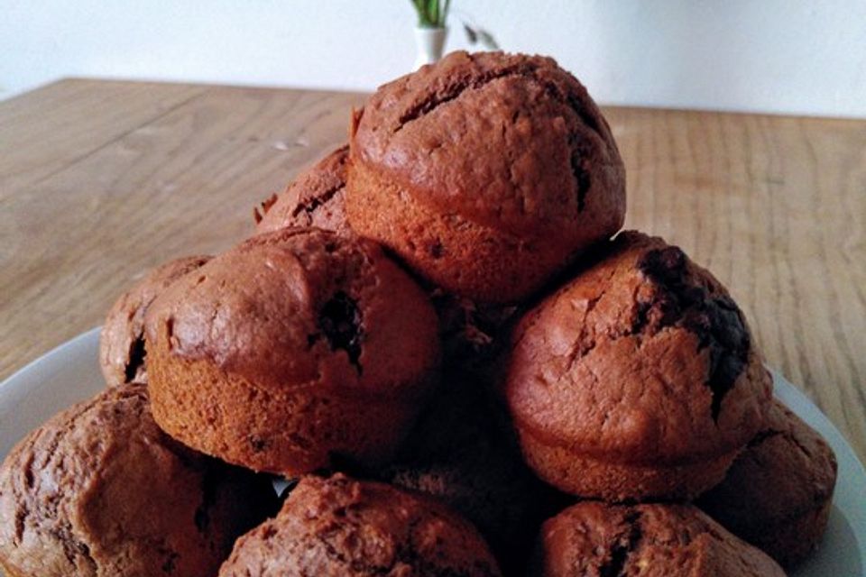 Fluffige vegane Muffins