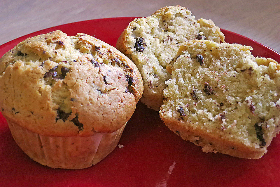 Fluffige vegane Muffins