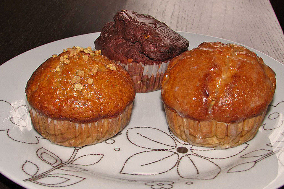 Fluffige vegane Muffins