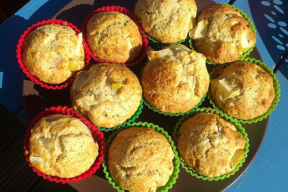 Fluffige vegane Muffins