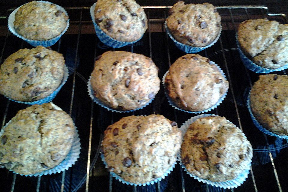 Fluffige vegane Muffins