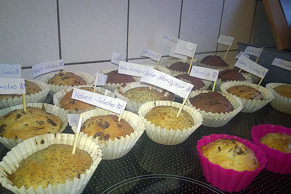 Fluffige vegane Muffins