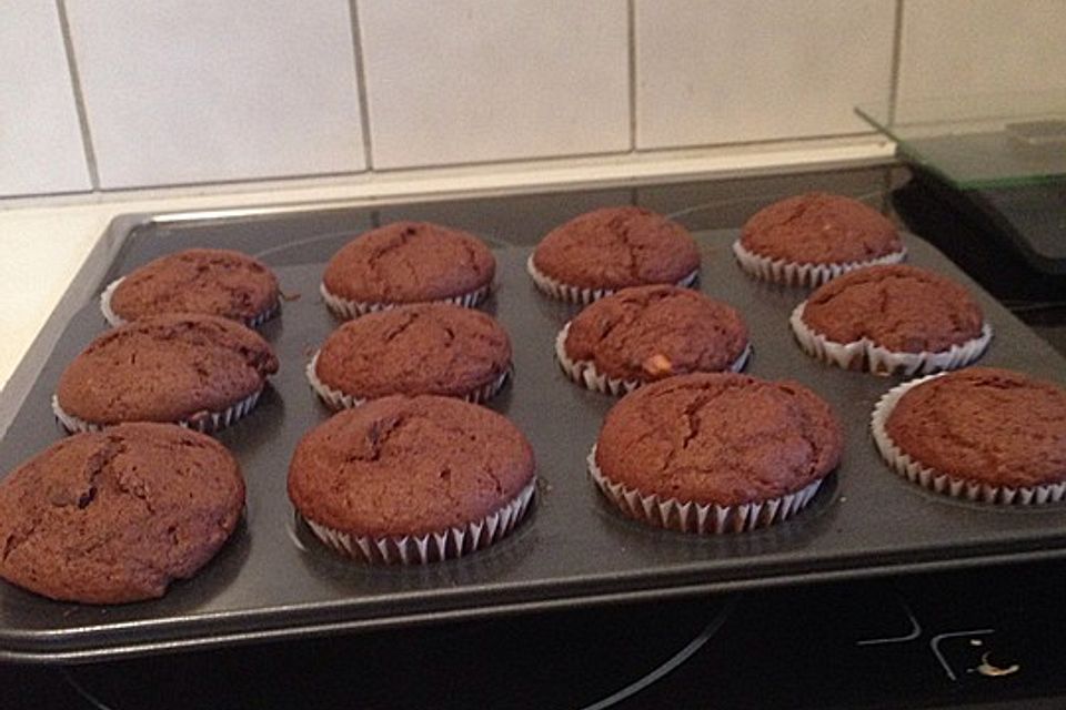 Fluffige vegane Muffins