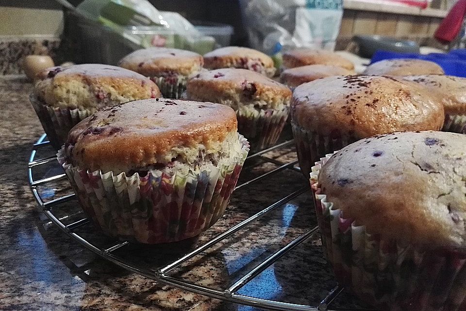 Fluffige vegane Muffins