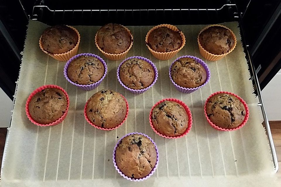 Fluffige vegane Muffins