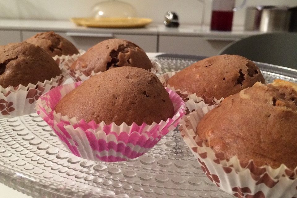 Fluffige vegane Muffins