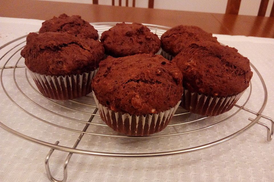 Fluffige vegane Muffins