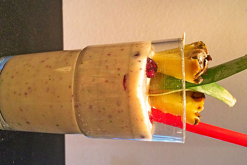 Ananas-Basilikum Smoothie