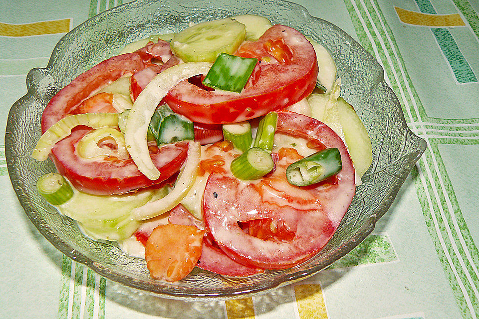 Tomatensalat "Gärtnerin"