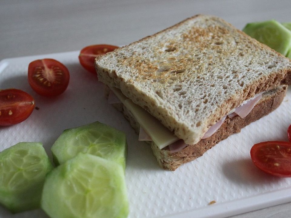 Schinken - Käse - Sandwich von easycook | Chefkoch