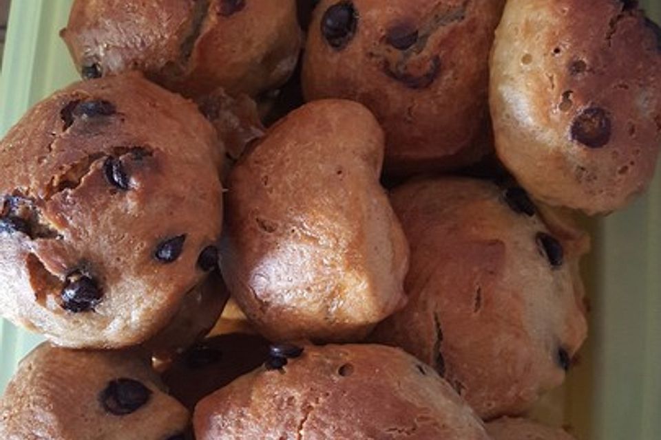 Glutenfreie Schokobrötchen