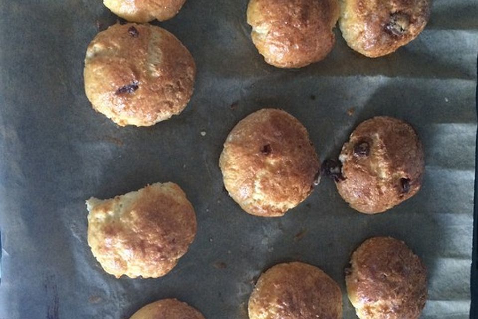 Glutenfreie Schokobrötchen