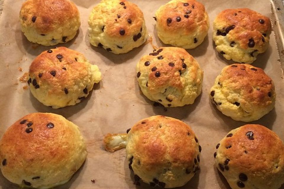 Glutenfreie Schokobrötchen