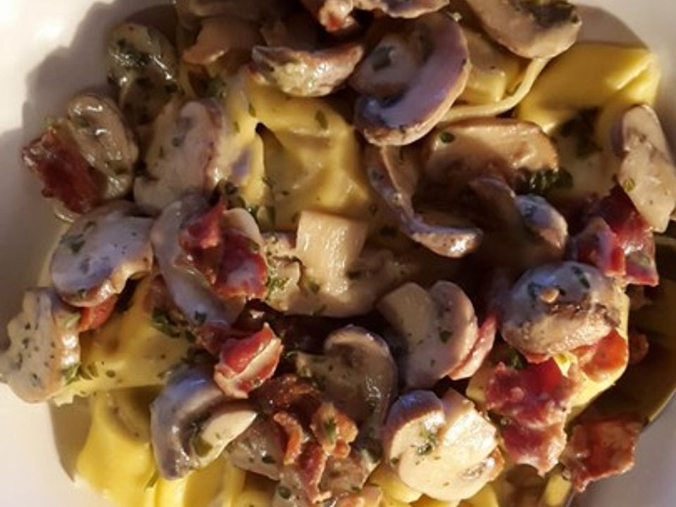 Tortelloni mit Kräuterfrischkäse-Soße von GoldDrache| Chefkoch