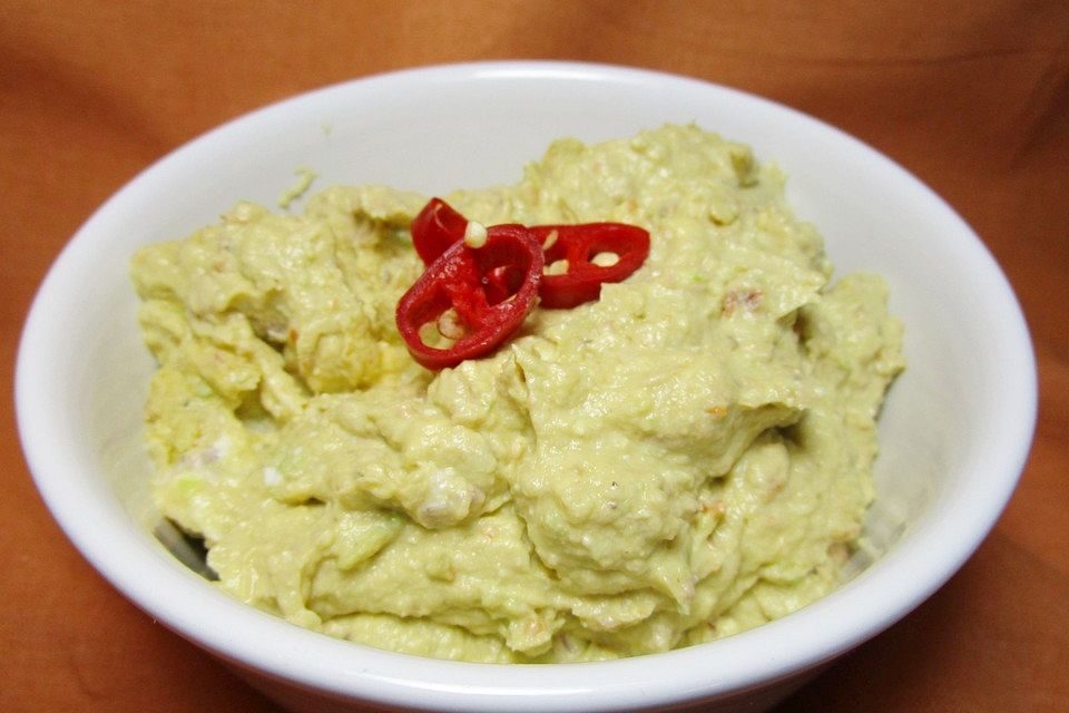 Scharf-cremige Guacamole