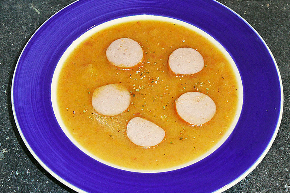 Kartoffel-Karotten-Rettich Suppe