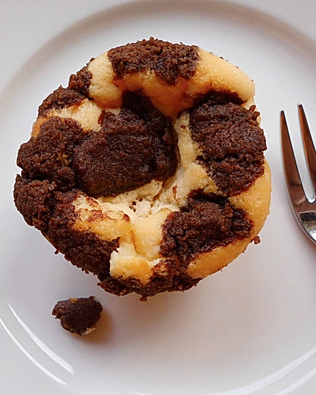 Russische Zupfkuchen-Muffins mit Mandarinen