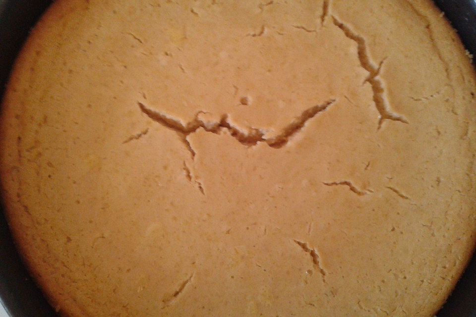 Käsetorte ohne Boden