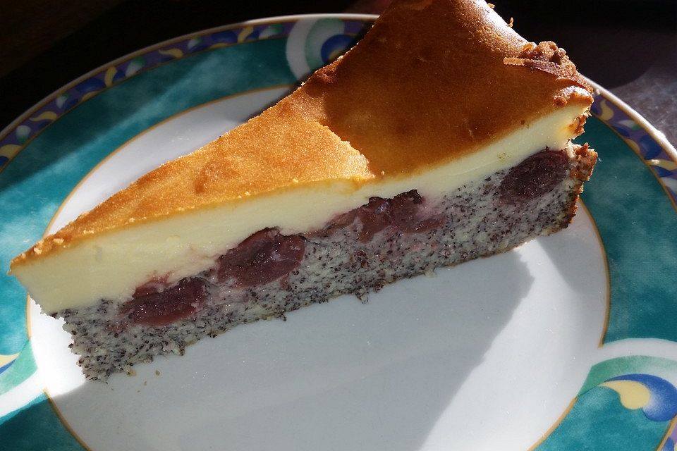 Käsetorte ohne Boden