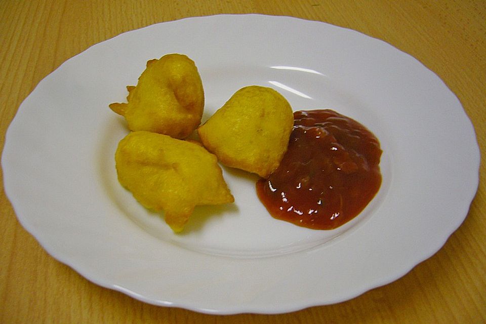 Kartoffelbällchen aus Kartoffelbrei