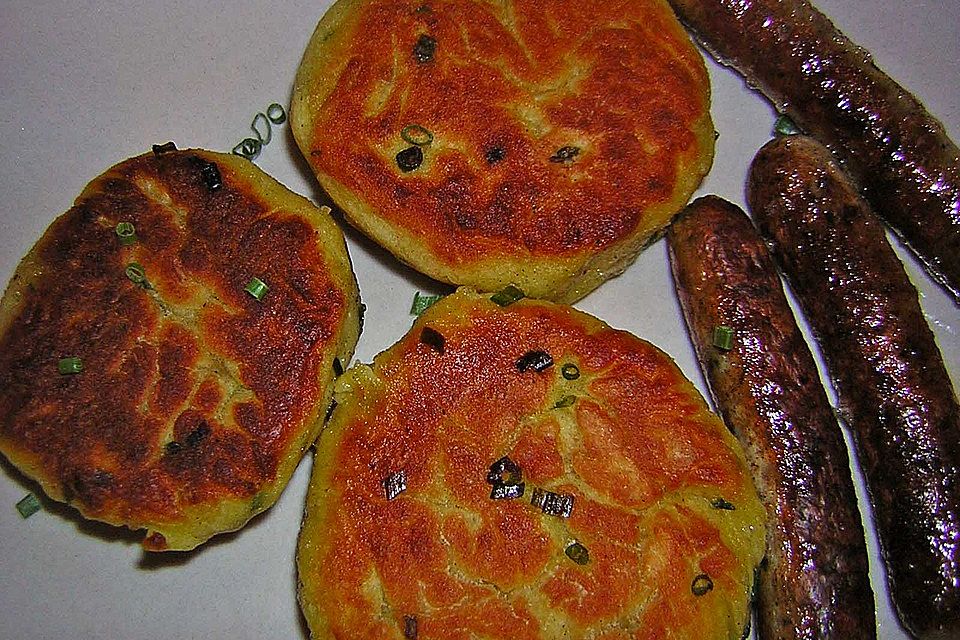 Kartoffelbällchen aus Kartoffelbrei