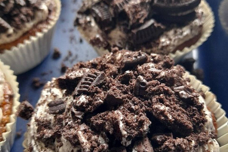 Vegane Oreo-Cupcakes