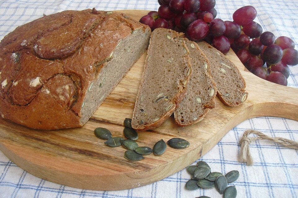 Delfinas Kürbiskernbrot