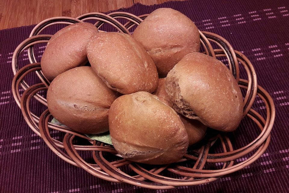 Schnelle Brötchen nebenbei am Morgen