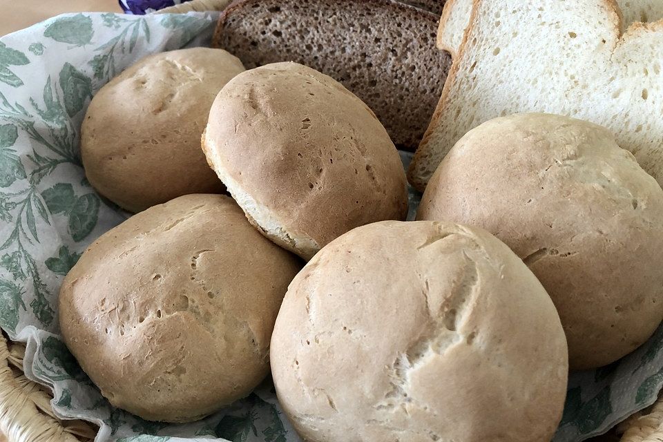 Schnelle Brötchen nebenbei am Morgen