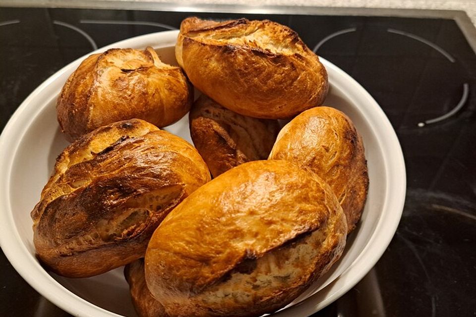 Schnelle Brötchen nebenbei am Morgen