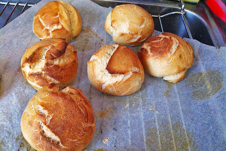 Schnelle Brötchen nebenbei am Morgen