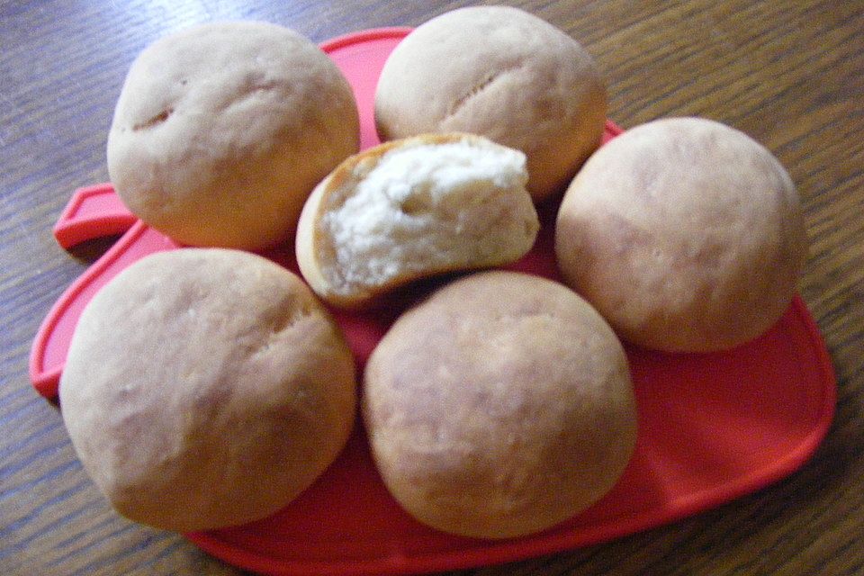 Schnelle Brötchen nebenbei am Morgen