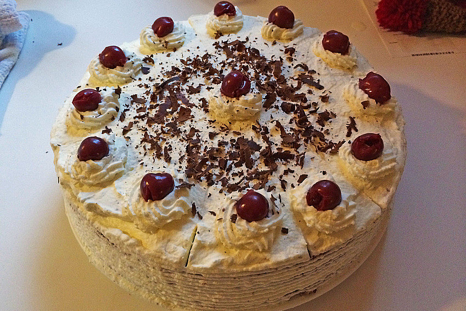 Schwarzwälder Kirschtorte für Kinder