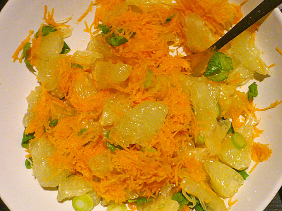 Pomelo-Salat mit Minze und Limette von liquo| Chefkoch